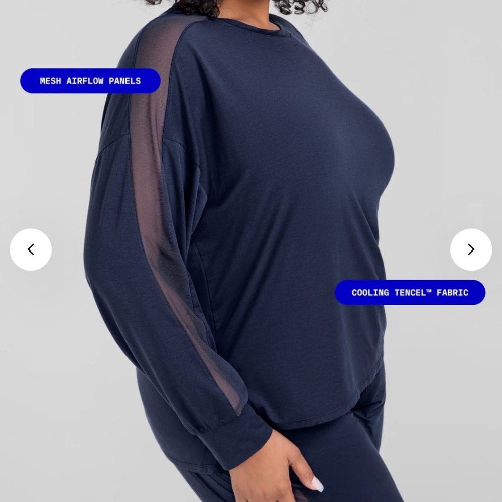 Honeylove BlissWear Long Sleeve Top - Picture 3 of 6